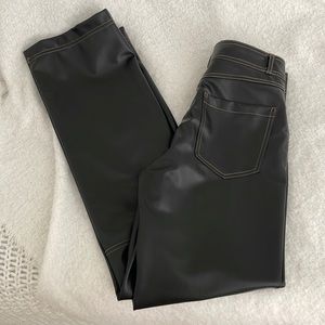 ZARA leather pants
